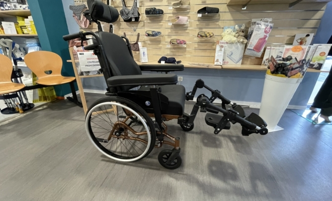 Exemple de location de fauteuil de confort, livraison possible à domicile.